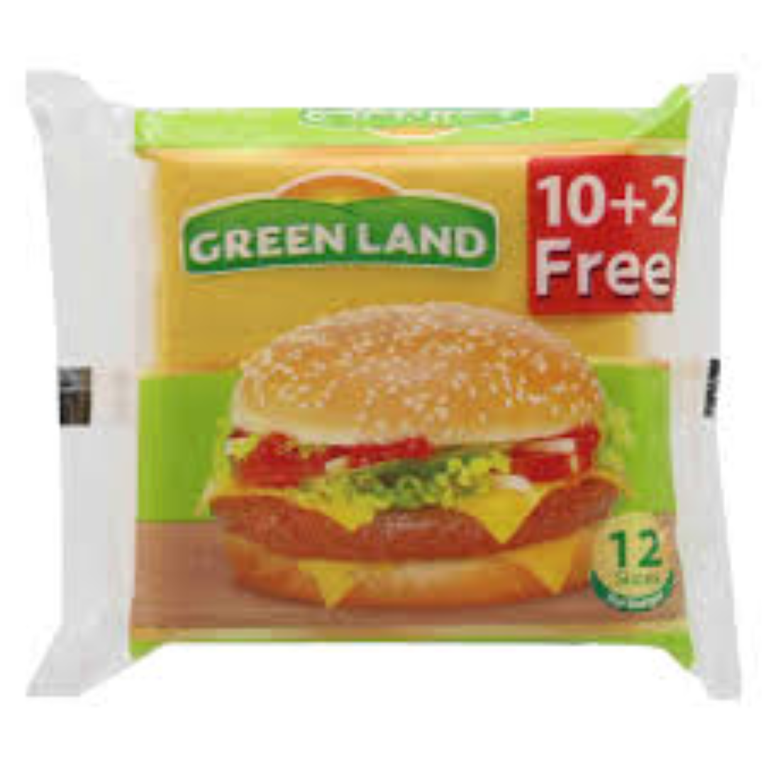 GREENLAND BURGER SLICES ORANGE 200G